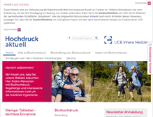 Tablet Screenshot of hochdruck-aktuell.de